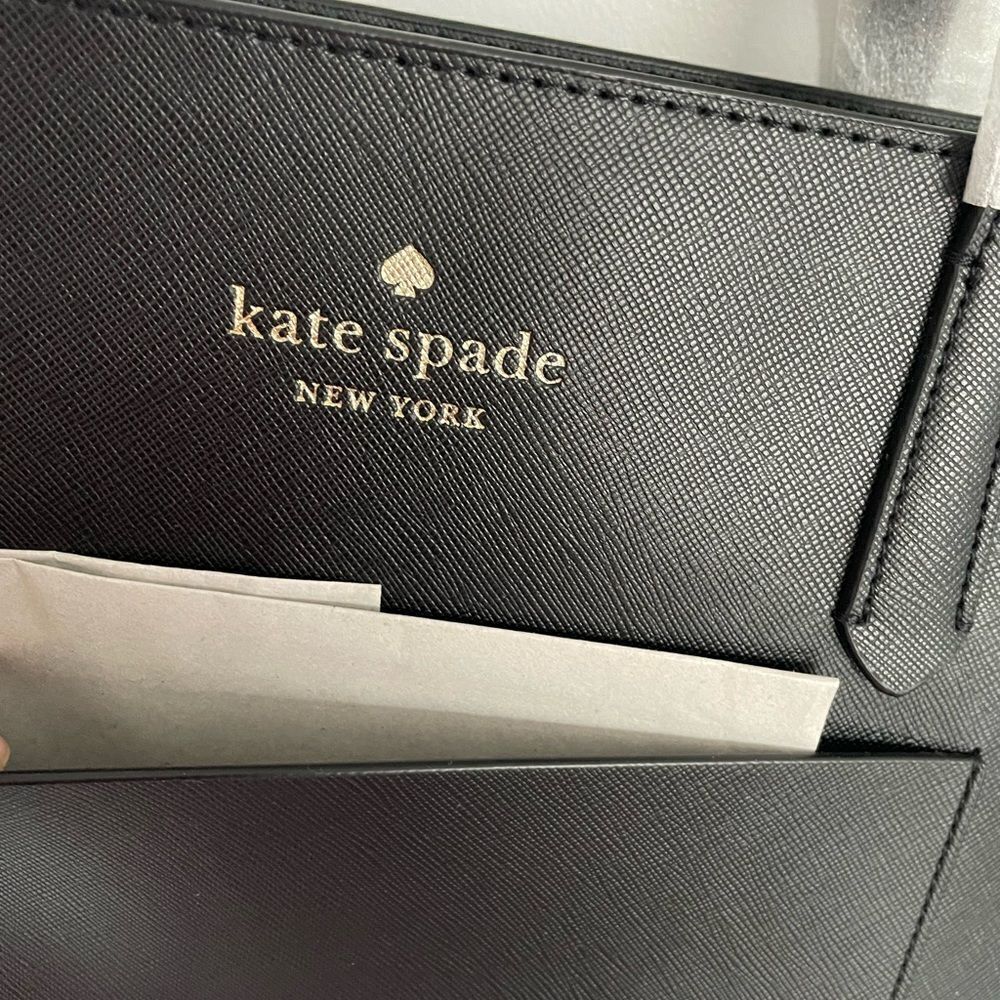 NWT Kate spade black tote - Picture 8 of 11